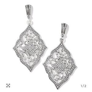 Brighton Empress Post Drop Earrings NWT